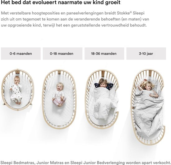 Kit d'extension pour lit bébé Stokke® Sleepi™ - Blanc