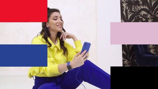 Etui Celly Feeling Samsung S20 - Extérieur en silicone et intérieur anti-rayures - Bleu