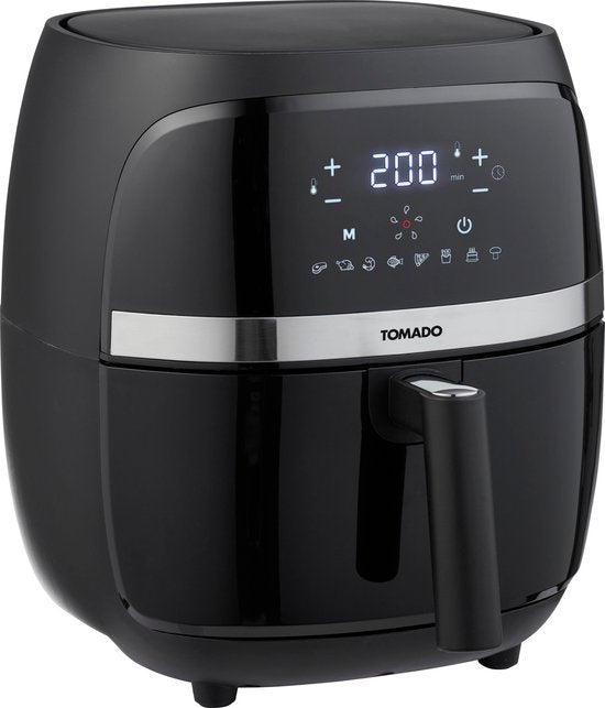 Tomado TAF3202B - Friteuse - Friteuse à air chaud - Capacité 3,2 litres - Affichage digital - 500g de frites - Sans PFAS - Best Buy - Aug & Nov 2024