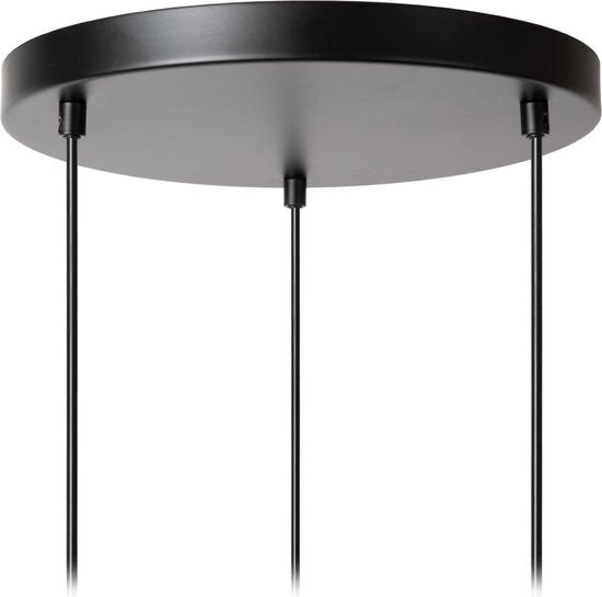 Lucide CHAYANNE - Suspension - Ø 30 cm - 3xE14 - Noir