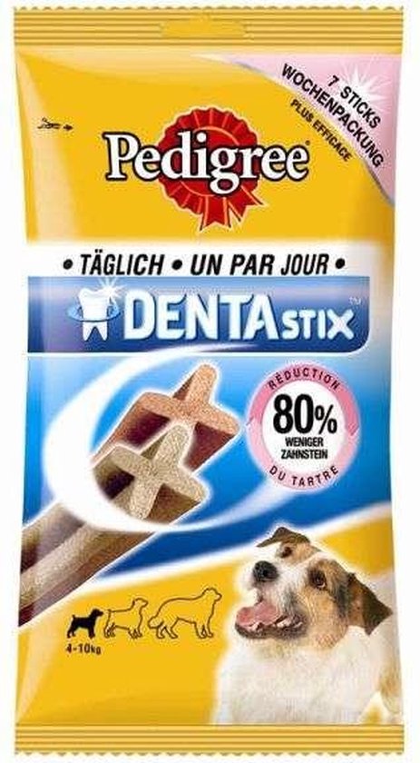Pedigree Dentastix Mini pour chiens - Friandises pour chiens favorisant l'hygiène dentaire - 7 pièces