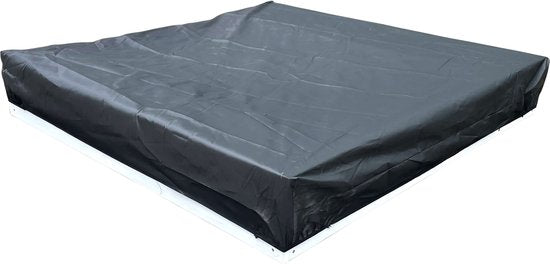 Bac à sable AXI Evy avec bacs à eau et espace de rangement Blanc/marron - Kit d'accessoires inclus