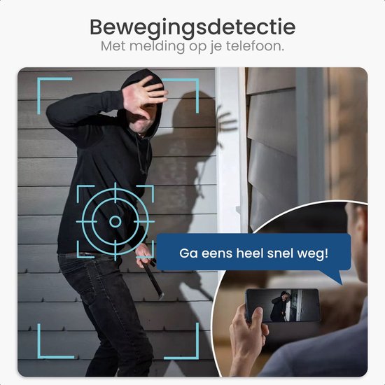 Gologi Superior Caméra extérieure - Avec wifi et application