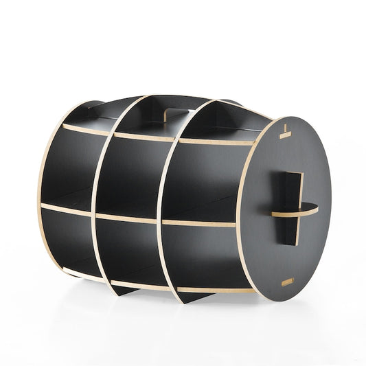 SoBuy Porte-bouteilles FRG67-SCH MDF 40x30x27 cm - Marron