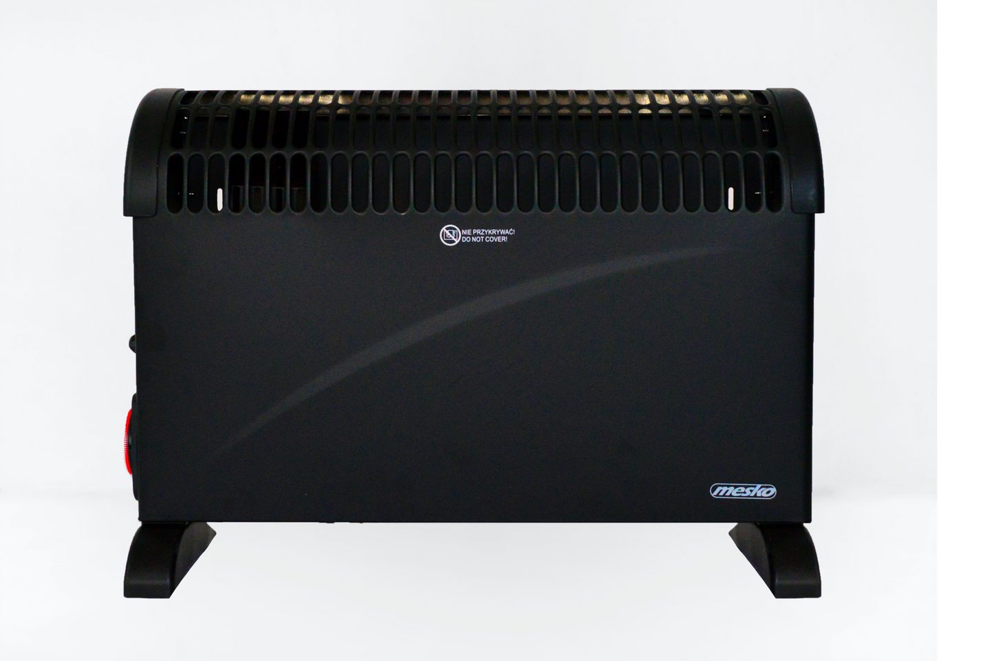 Mesko Elektrische Convector Kachel - Instelbare Thermostaat - 3 Warmtestanden - 2000W - Zwart