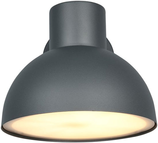 TRIO ELBE - Applique murale - Anthracite - 1 ampoule E27 de 4,9 W non fournie - Montage mural - Éclairage extérieur - IP44