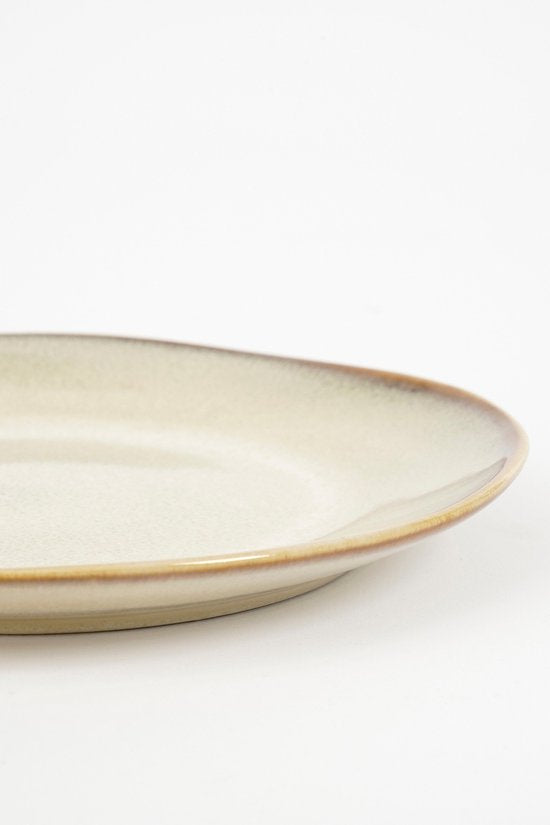Service de table Mica Decorations Racco, 16 pièces - 4 couverts - Grès - Beige