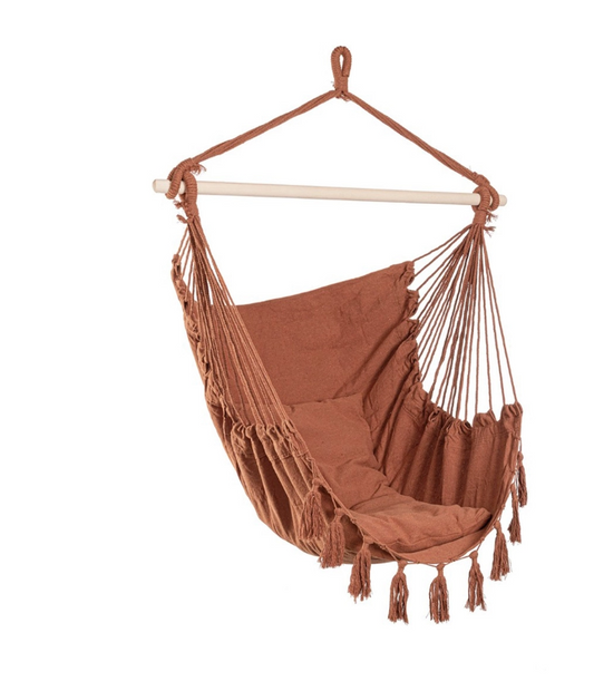 Bizotto - Jardin - chaise suspendue - tissu - coussin - 100x130cm - Juan