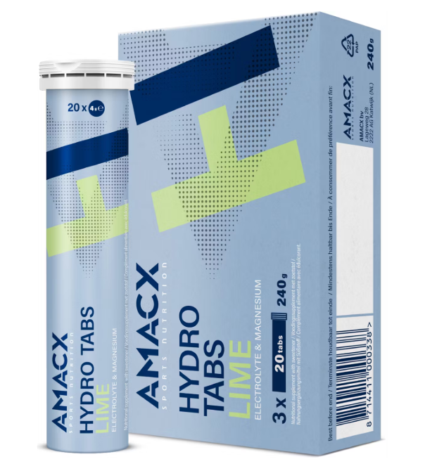 Amacx Hydro Tabs Lime - 20 portions - Electrolytes
