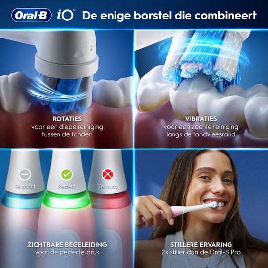 Brosse à dents électrique Oral-B iO 3N - Rose