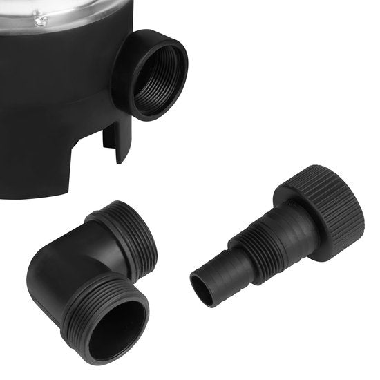 VONROC Pompe submersible en acier inoxydable - Pompe pour eaux sales - 1100W - 20000 l/h - Pour eaux sales et propres - Avec flotteur