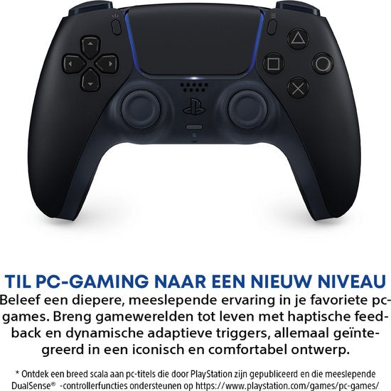 Manette sans fil Sony PS5 DualSense - Midnight Black