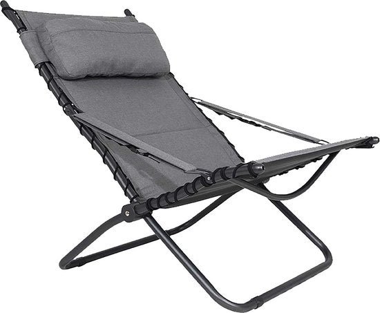 Crespo - Fauteuil de détente - AP/262 - Tex-Comfort - Gris clair
