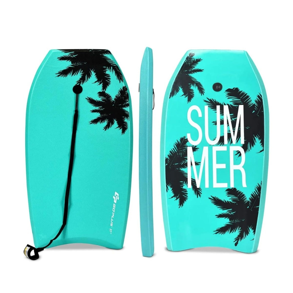 Coast bodyboard planche de natation planche de surf enfants 83 x 47 x 5.5 cm vert