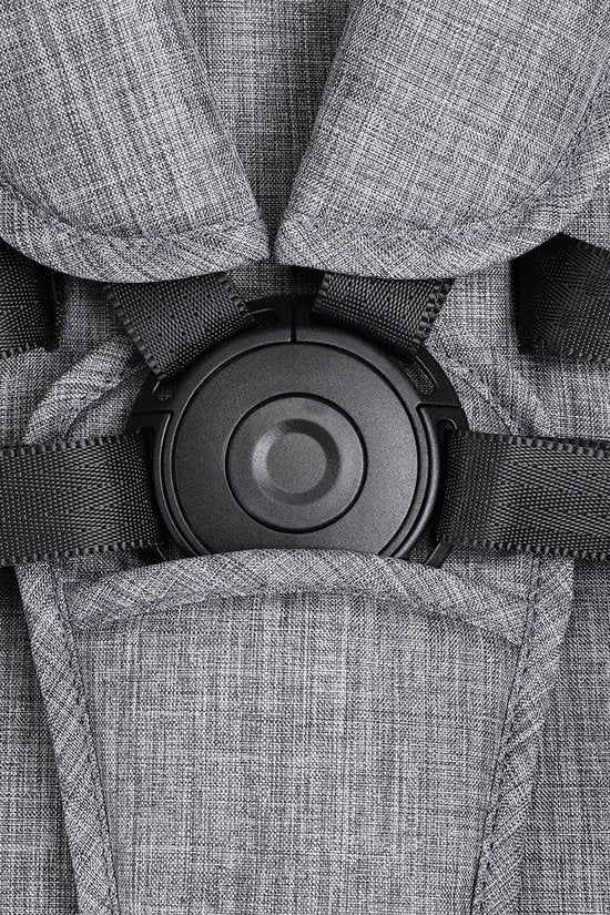 NilaFee™ MaxComfort - Poussette - Jusqu'à 25 kg - Poussette pliable - Poussette pour enfant - Pliable - Résistante aux taches et à l'eau - Gris