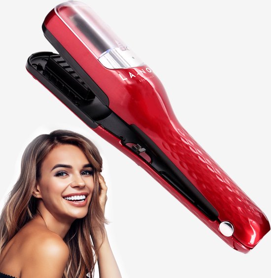 Tondeuse pour pointes fourchues - La Nou® - Incl. accessoires - Rouge