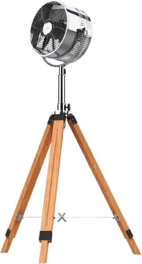 Ventilateur trépied Cecotec Energysilence, 1200 woody Métallique, Bois
