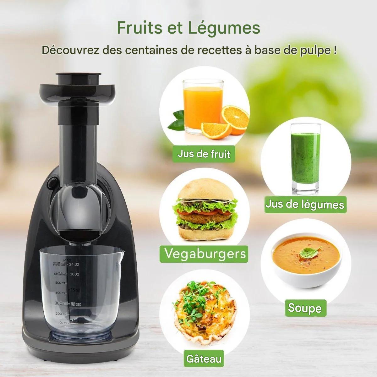 Presse-agrumes KitchenBrothers - 700ml - Gris