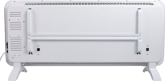 FlinQ Smart Panel Heater with WiFi - Chauffage électrique - Panneau chauffant - Chauffage électrique - Convecteur - Chauffage portable - 2000W - Blanc
