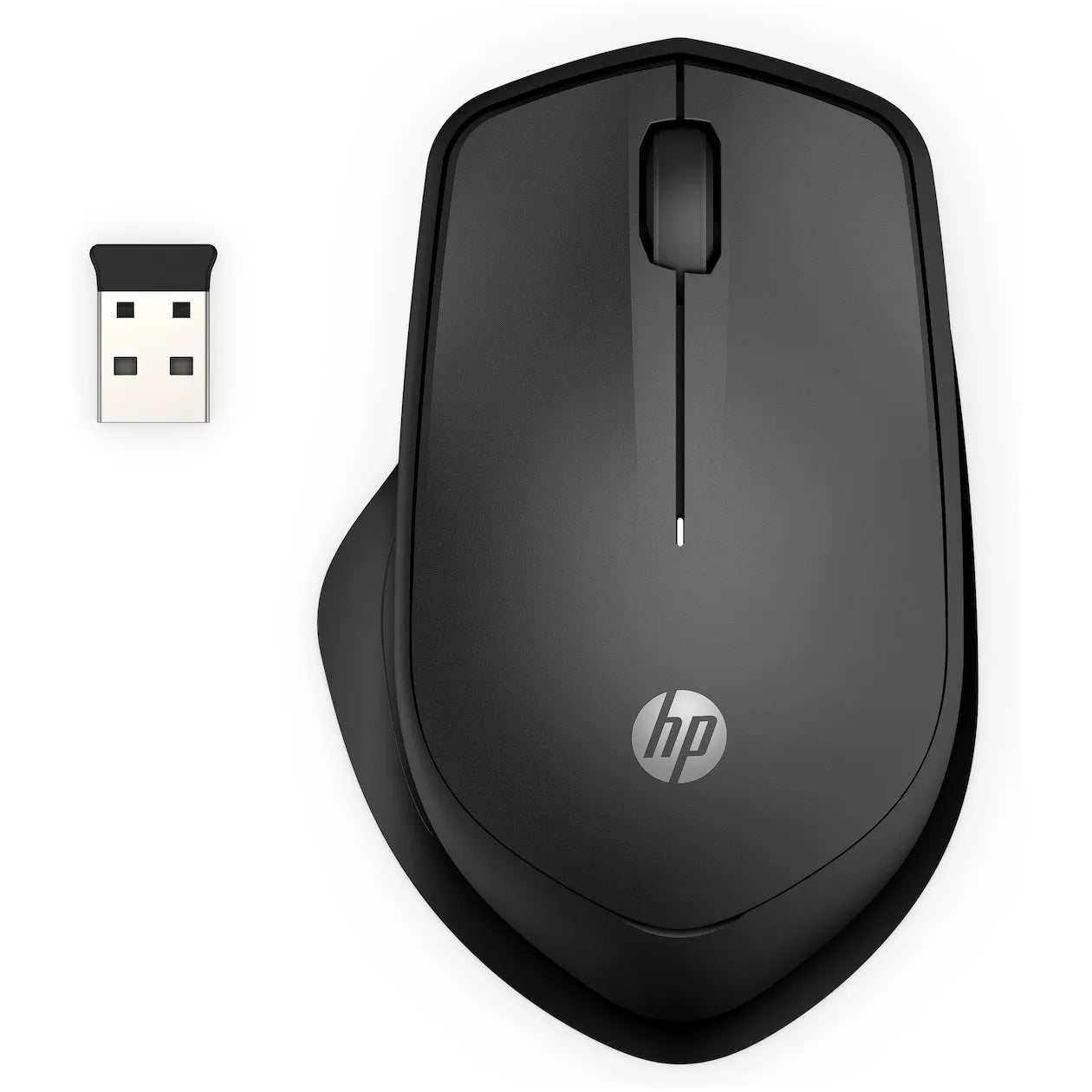 Souris sans fil HP 280 Silent - Clic silencieux, design ergonomique, longue durée de vie de la batterie