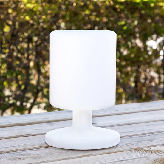 Smartwares 10.068.38 - Lampe de table sans fil d'extérieur - 3 W - Autonomie de 8 à 15 heures - IP44
