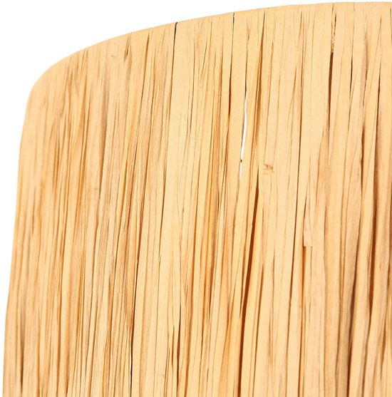 Abat-jour K1068CS de Steinhauer - Jonc de mer naturel, ⌀40 cm, design tendance pour l'intérieur, culot E27, idéal pour toutes les lampes et tous les intérieurs.