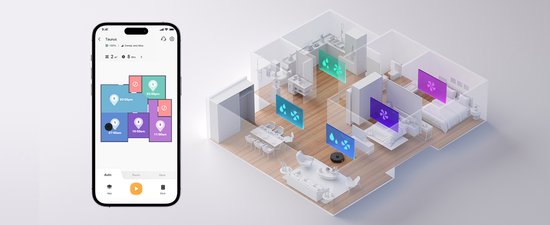 Imou RV1 Pro Max - Aspirateur robot avec station de recharge et fonction balayage - Entrée ultra rapide grâce au capteur LIDAR - Plan de stockage sur 3 étages - Vidange automatique - Puissance d'aspiration de 6000 Pa - Nettoyage continu pendant 180 minute