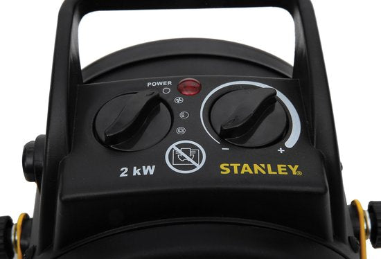 Stanley ST-22-240-E - Radiateur à ventilateur - 22,7 x 17,2 x 24,5 cm - noir/jaune