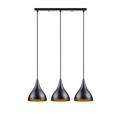 Suspension Squid Lighting - 72 x 22 x 110 cm - Noir
