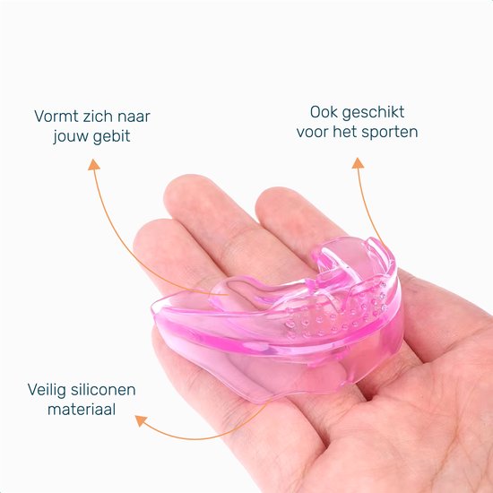 Orthèse de nuit - Mors pour dents droites - Mors pour adultes - Mors - Meulage des dents