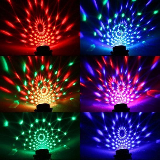 Strex Disco Lamp with Remote Control 2 STUKS - pour enfants et adultes - Party Lights - Disco Ball - Disco Light - Disco Lamp