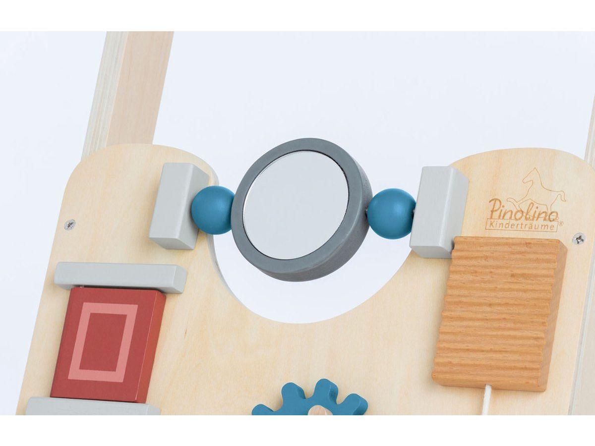 Trotteur en bois Pinolino Titus - Activity Walker - Gris