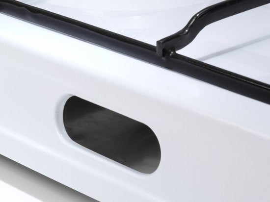Réchaud de camping Campart KO-6383 - Réchauds de camping à 3 feux – Réchaud à gaz avec brûleur en acier inoxydable - Blanc