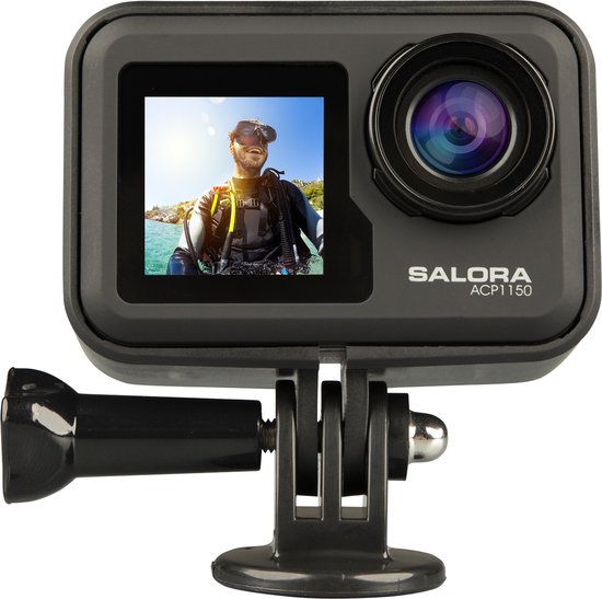 Salora ACP1150 caméra sport d'action 12 MP 4K Ultra HD CMOS 25,4 / 2,86 mm (1 / 2,86") Wifi 132 g