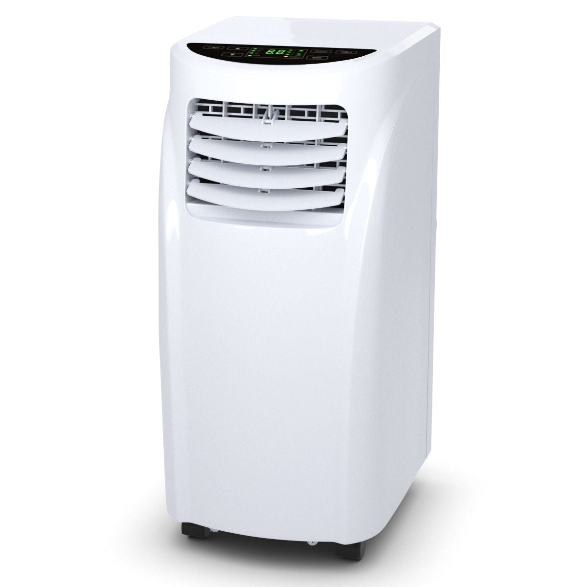 Coast - Climatiseur portable - 7000 BTU, 20 ㎡, télécommande - 32 x 36 x 62,5 cm - plastique - blanc