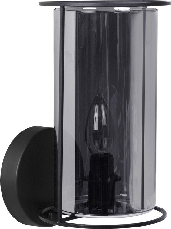 Applique murale Lucide DOUNIA - Ø 15 cm - E27 - Noir