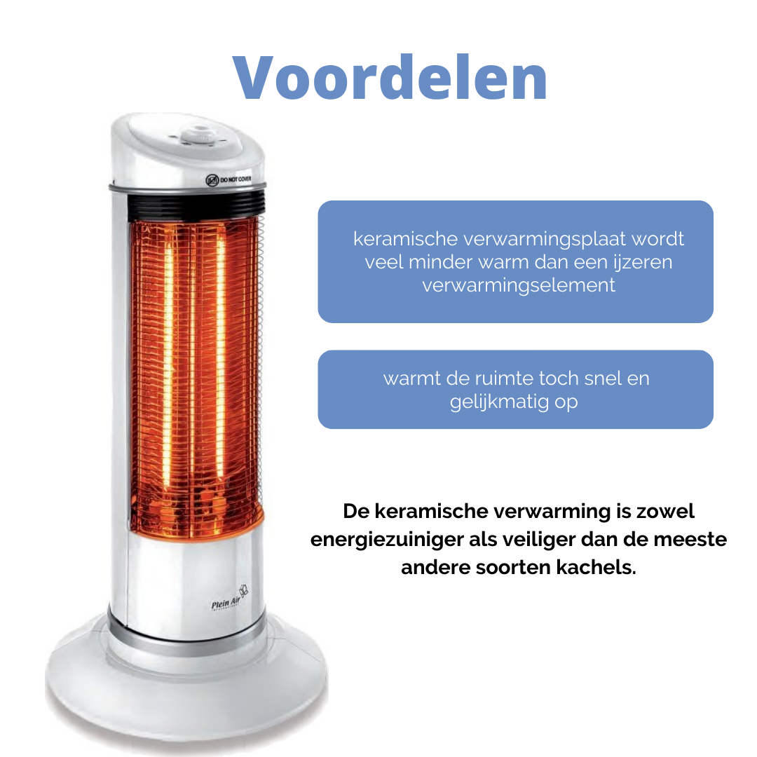 Kemper Radiateur halogène d'appoint 1200W PAT-1200 - Copy