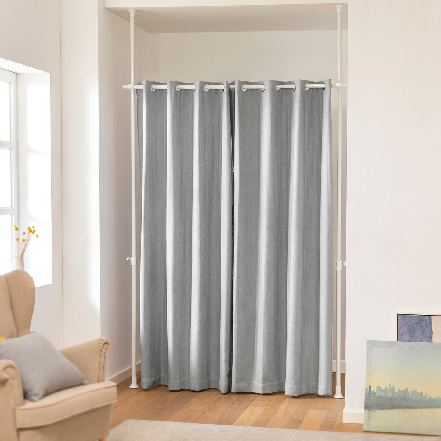 SoBuy Rideau ajustable - 162-270 x 199-285 cm