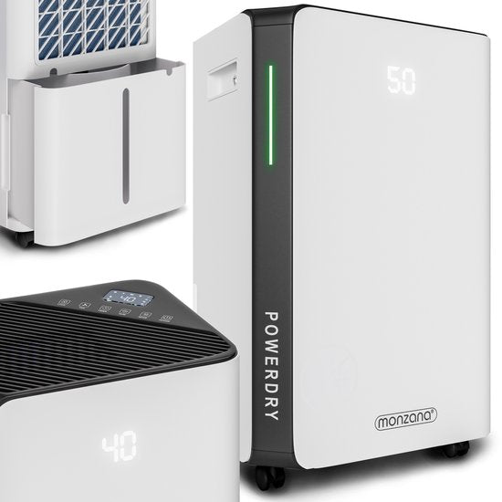 Déshumidificateur Monzana - Wifi App 20 à 30m² 20l/jour - Blanc