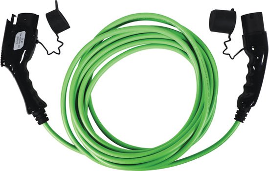 Blaupunkt Electric Car Charging Cable A1p32at1 Green 8 metres