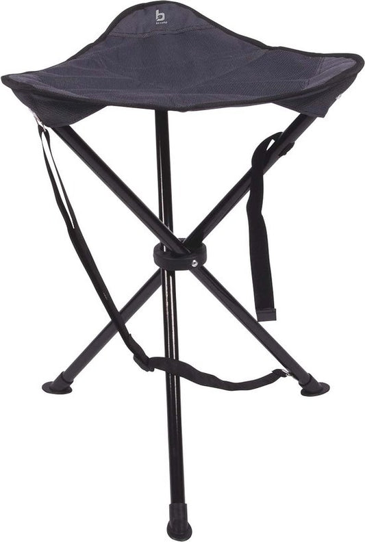 Bo-Camp - Tabouret à 3 pieds - Deluxe - Anthracite - 55 cm