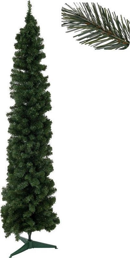 Sapin de Noël Groenland étroit - 180 cm de haut - diamètre 43 cm - Modèle Potlot