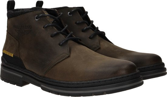 Chaussures à lacets pour hommes Pme Legend Pme Legend Fleetman Khaki - Taille 42