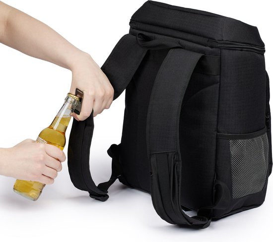 Sac à dos isotherme 20 litres - Sac à dos isotherme compact - Sac à dos isotherme léger - Noir - Sunflake