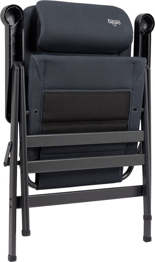 Crespo - Chaise de plage - XL - AP/238 - Air-Deluxe - Compact - Gris - Modèle 2025