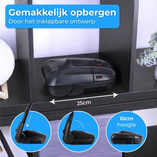 Nuvance - Séchoir et rafraîchisseur de chaussures - Séchoir à chaussures - Fonction ozone et séchage - Réglable - Noir