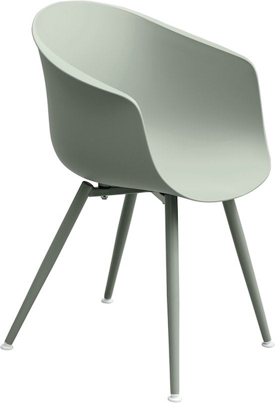 Feel Home - Siège baquet de luxe pour l'extérieur - Gris MOSS - Lot de 2 pièces