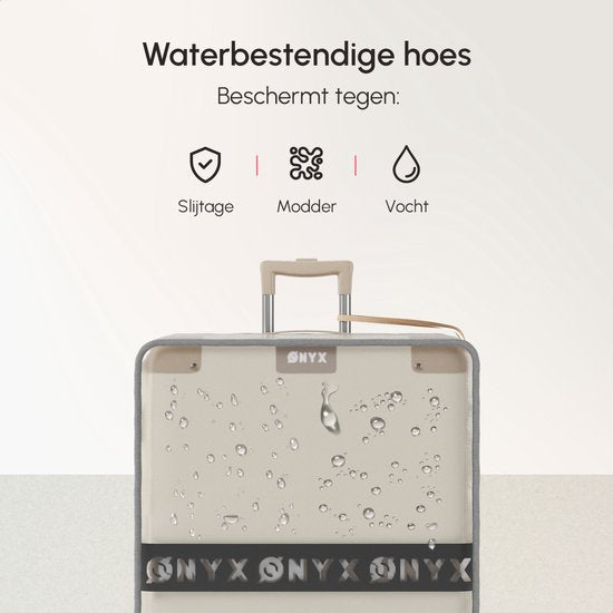 Housse de valise ONYX 65 L - 28 x 46 x 67 cm - Housse de protection pour valise - Transparente
