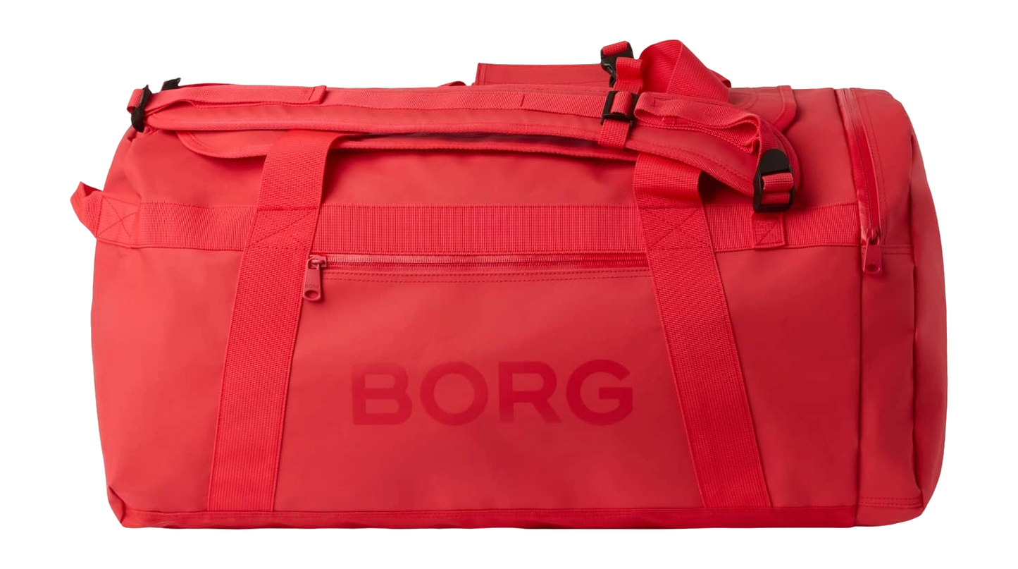 Sac de sport Björn Borg Duffle Bag 55 L - Rouge Samba - 62 x 32 x 30 cm