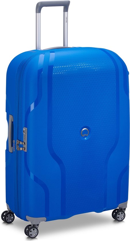 Delsey Clavel 4 Wheel Trolley Extendable 76 cm Blue